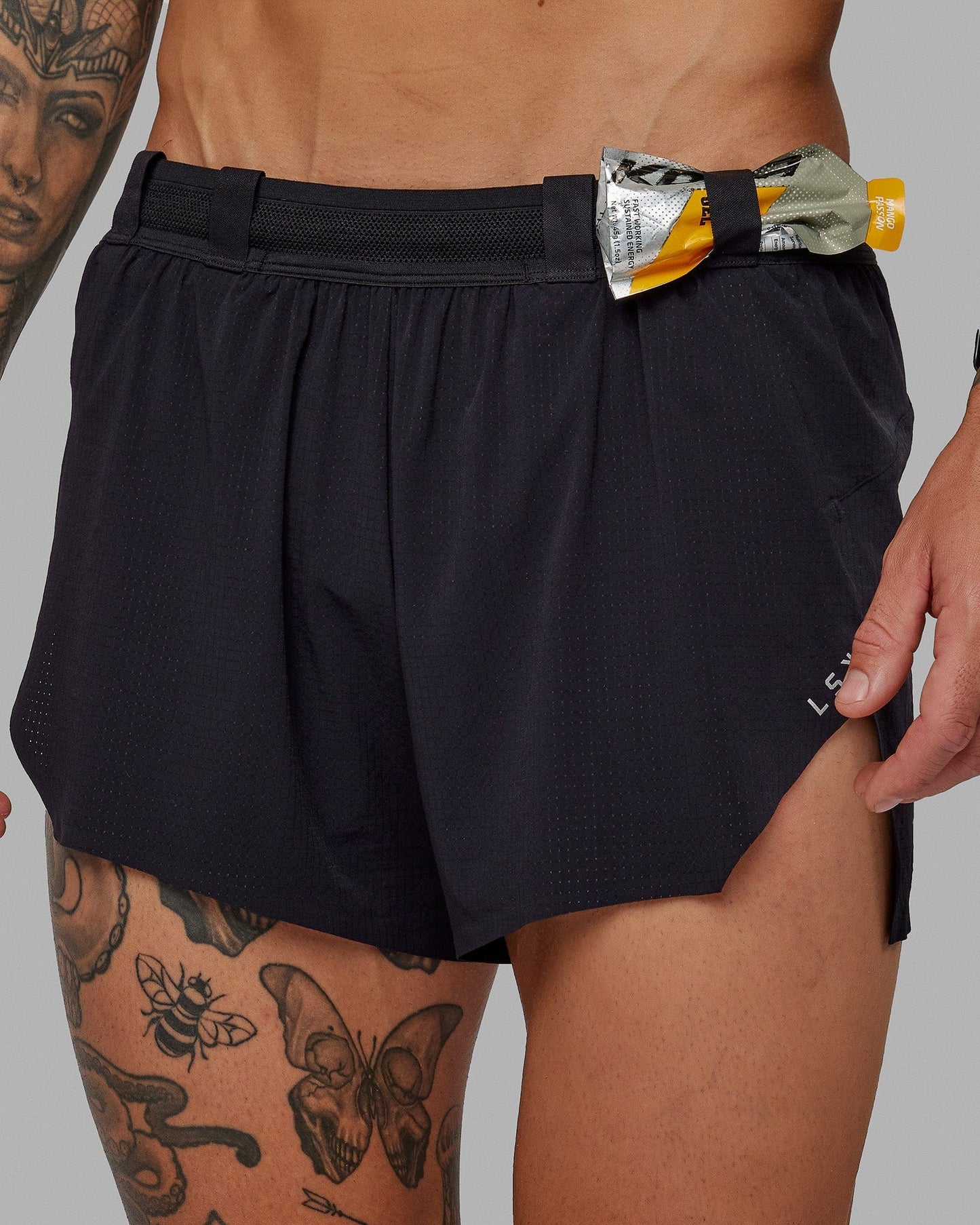 Race Day 3" Lined Running Shorts - Black