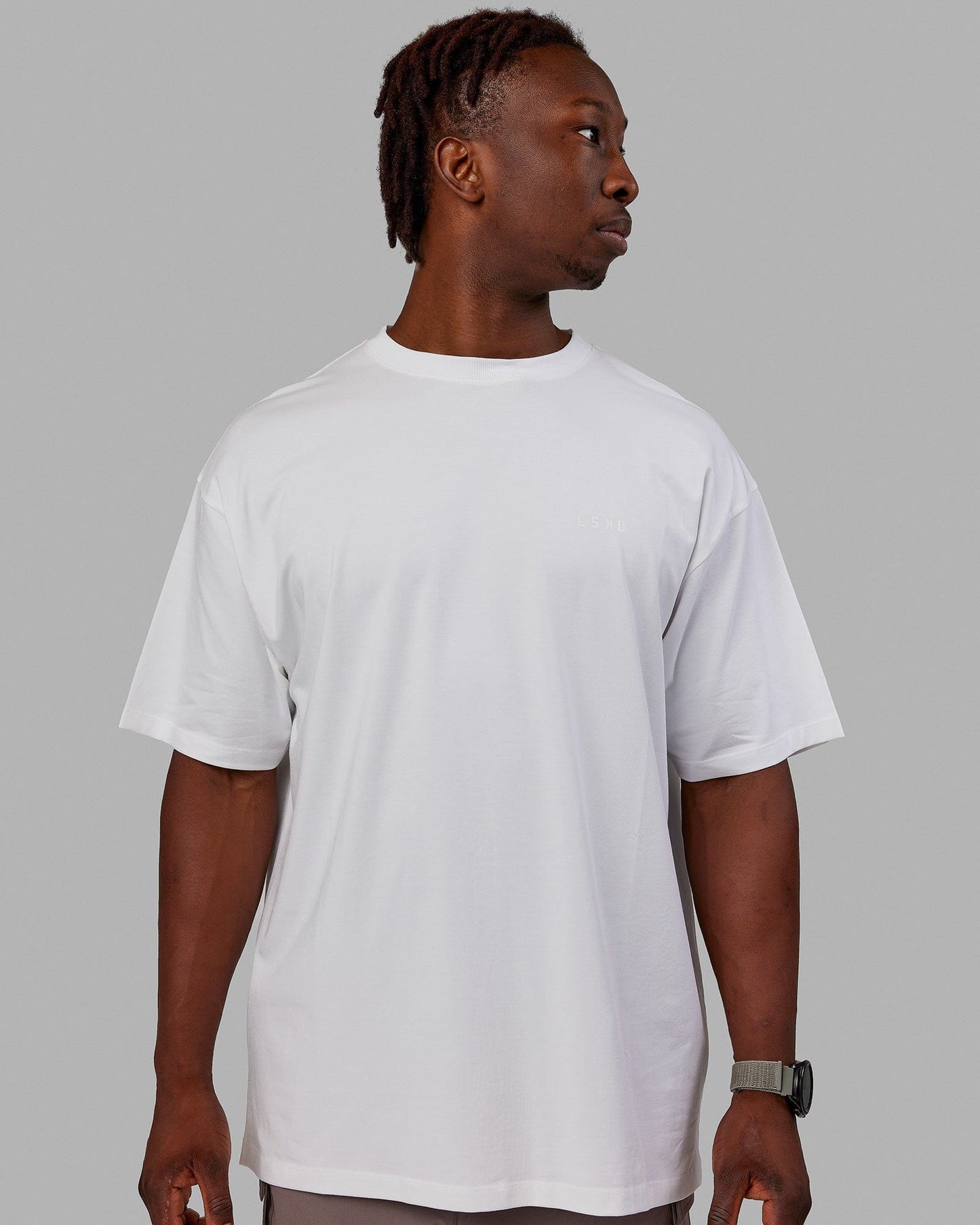 Unisex PimaFLX Tee Oversize - White