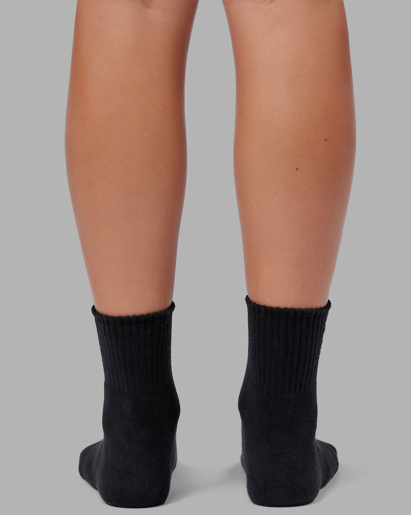 Signal 3 Pack Quarter Sock - Black-White