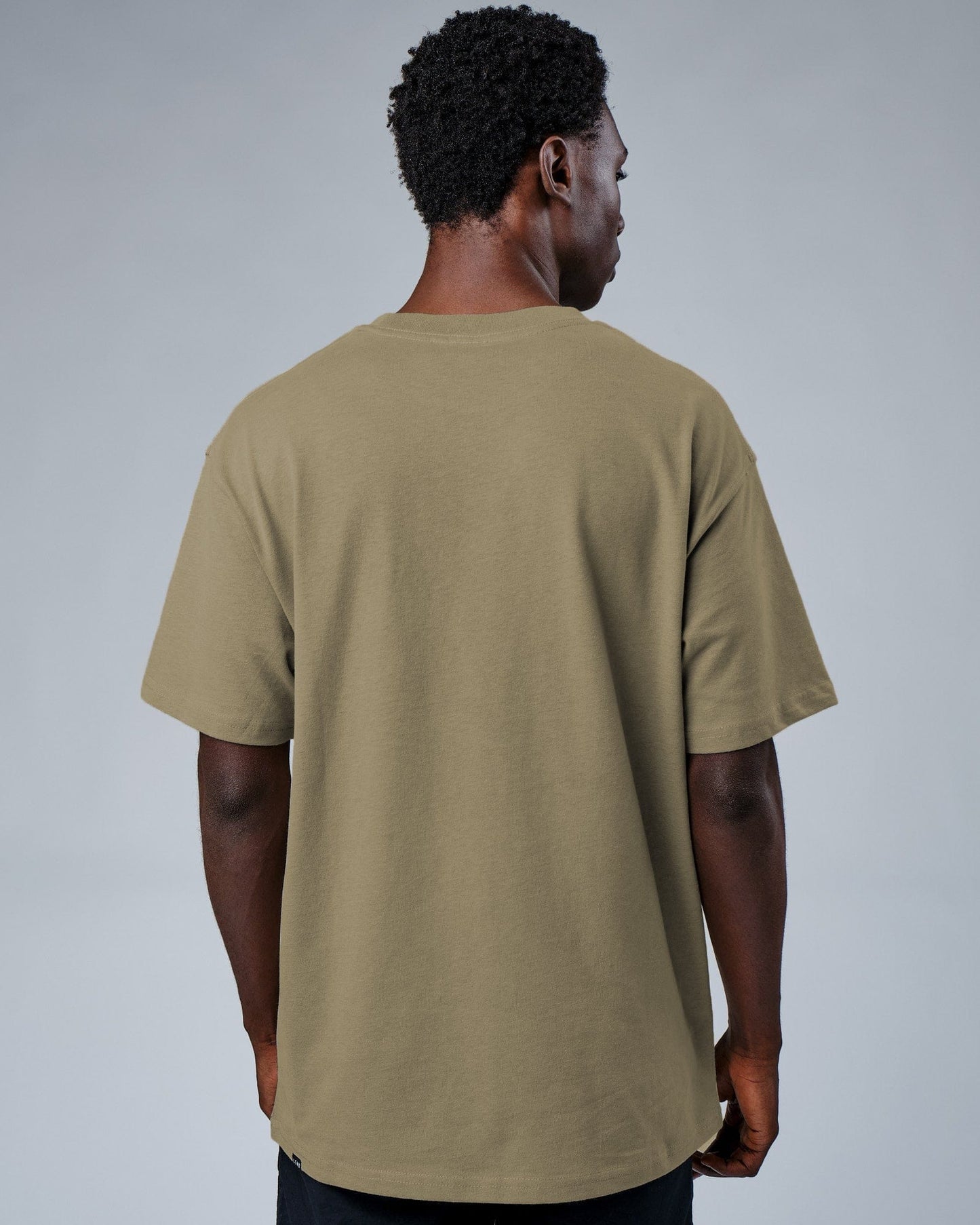 Model wearing Circa 2003 Heavyweight Vintage Fit Tee - Laurel Oak