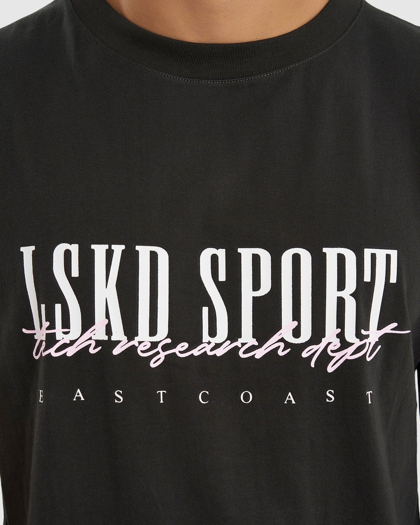 Model wearing Faculty Tank Vintage Fit - Pirate Black