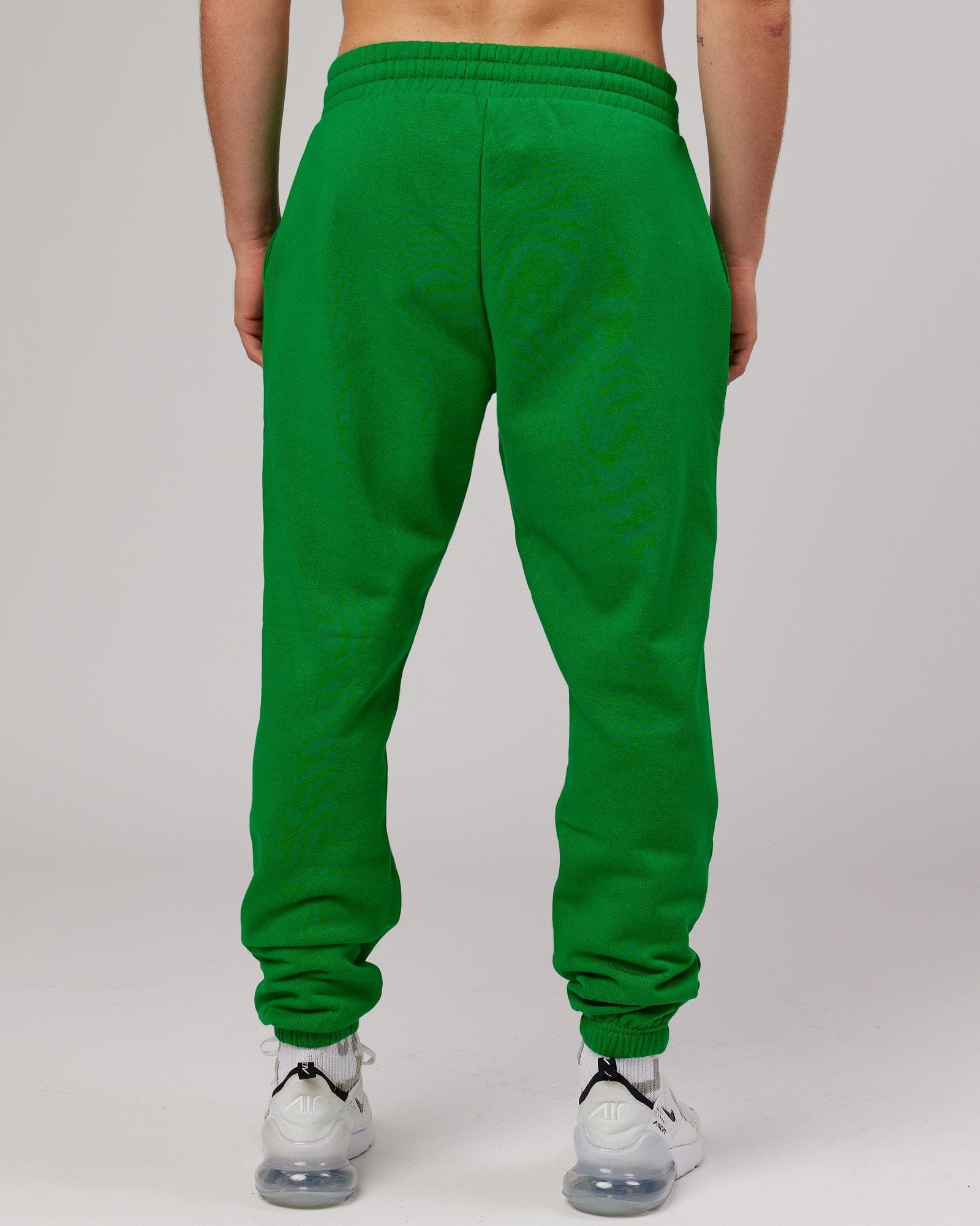 Model wearing Combo Track Pant - Vivid Green