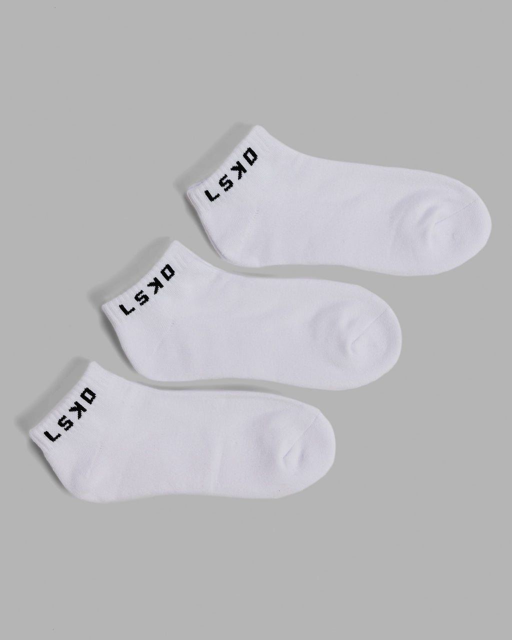 Daily Ankle Socks 3 Pack - White