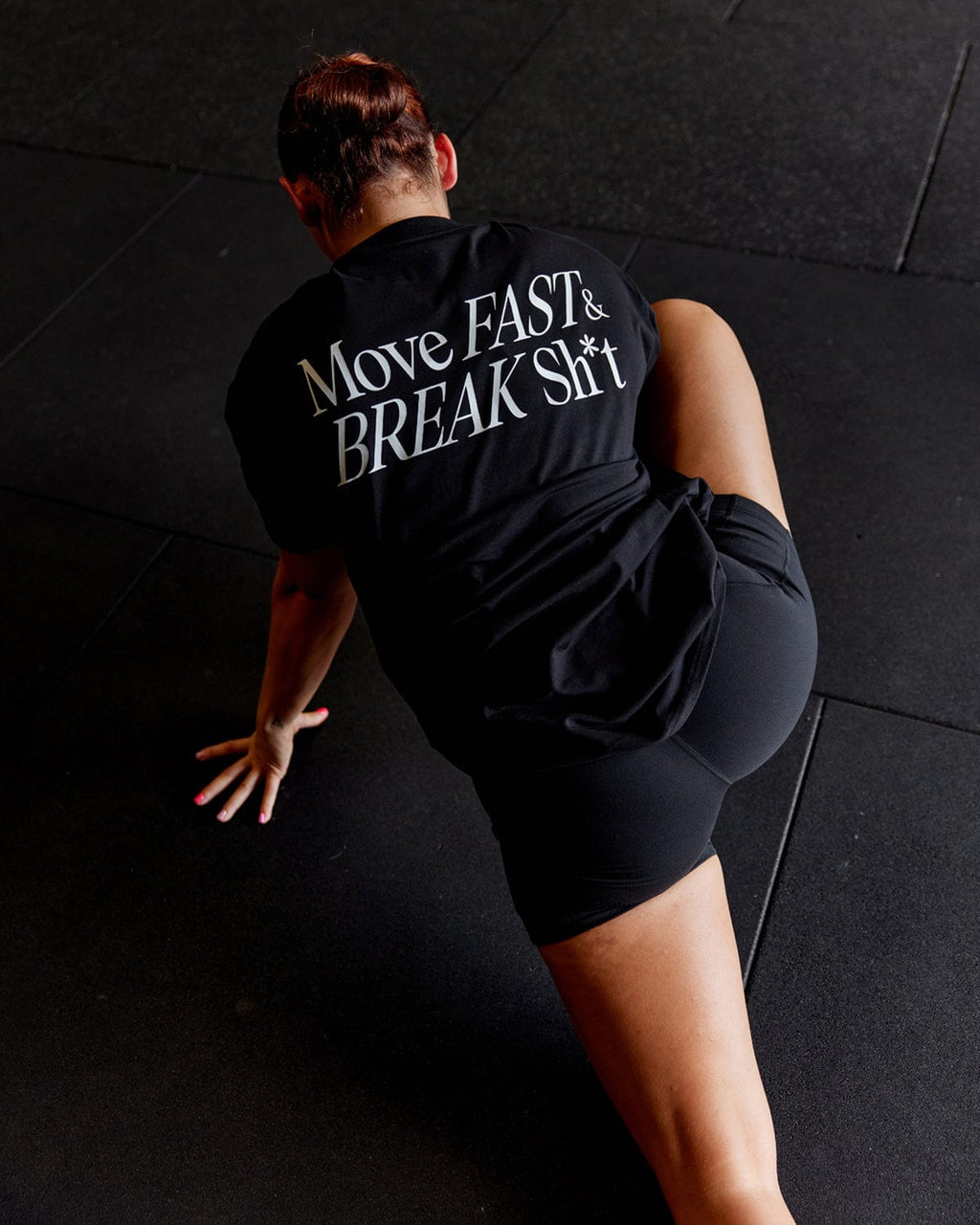 Unisex VS5 FLXCotton Tee Oversize - Black-White