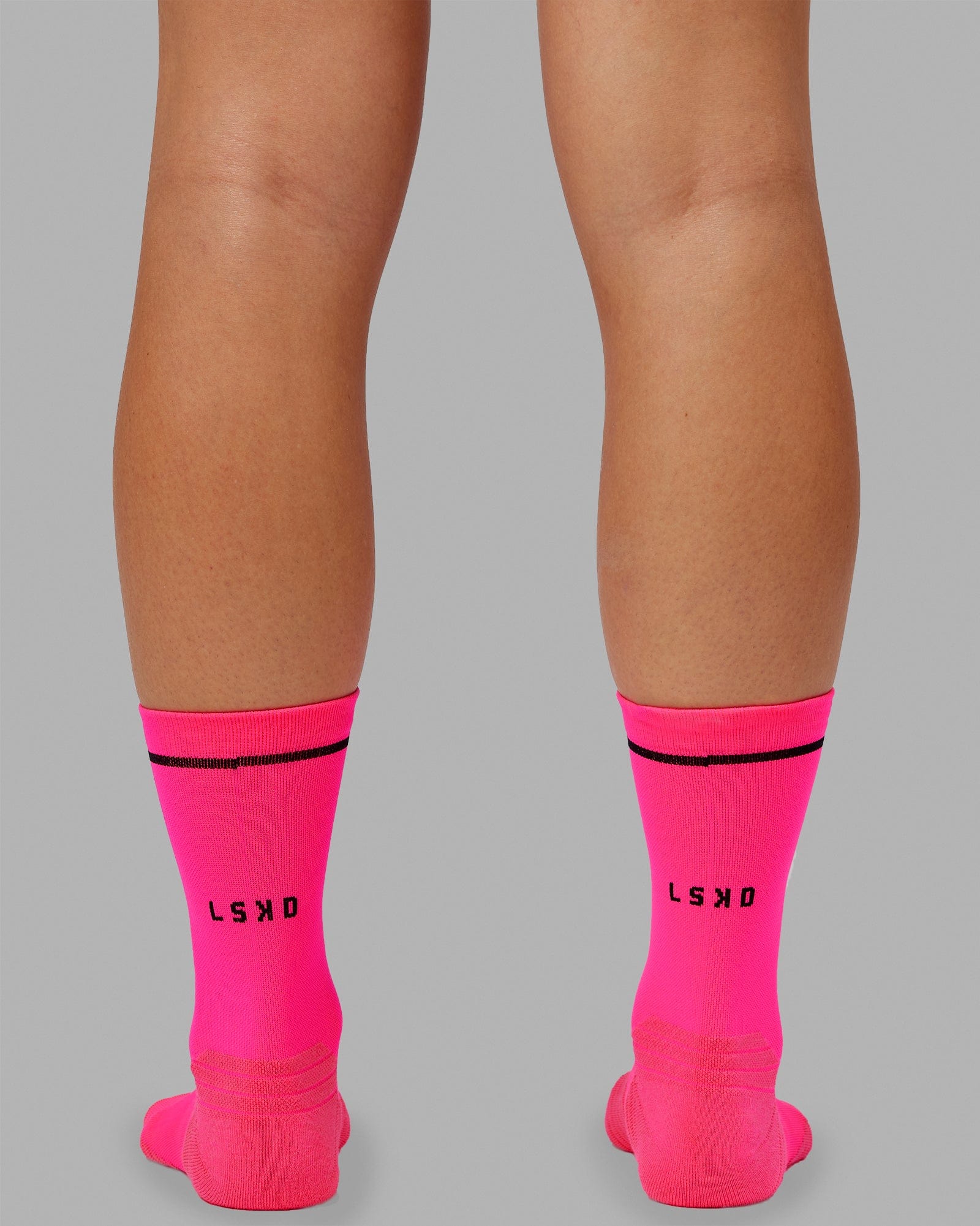 Fast Performance Socks - Neon Pink-Black