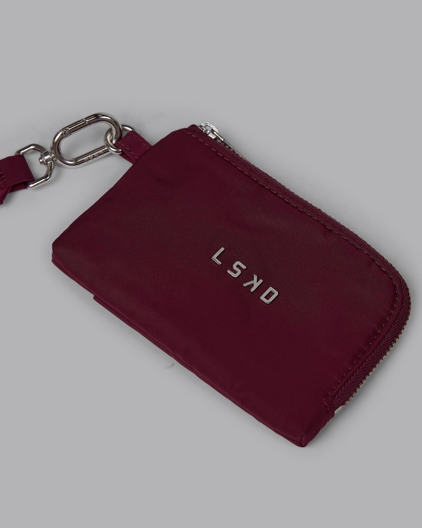 Go-To Wristlet Pouch - Dark Cherry