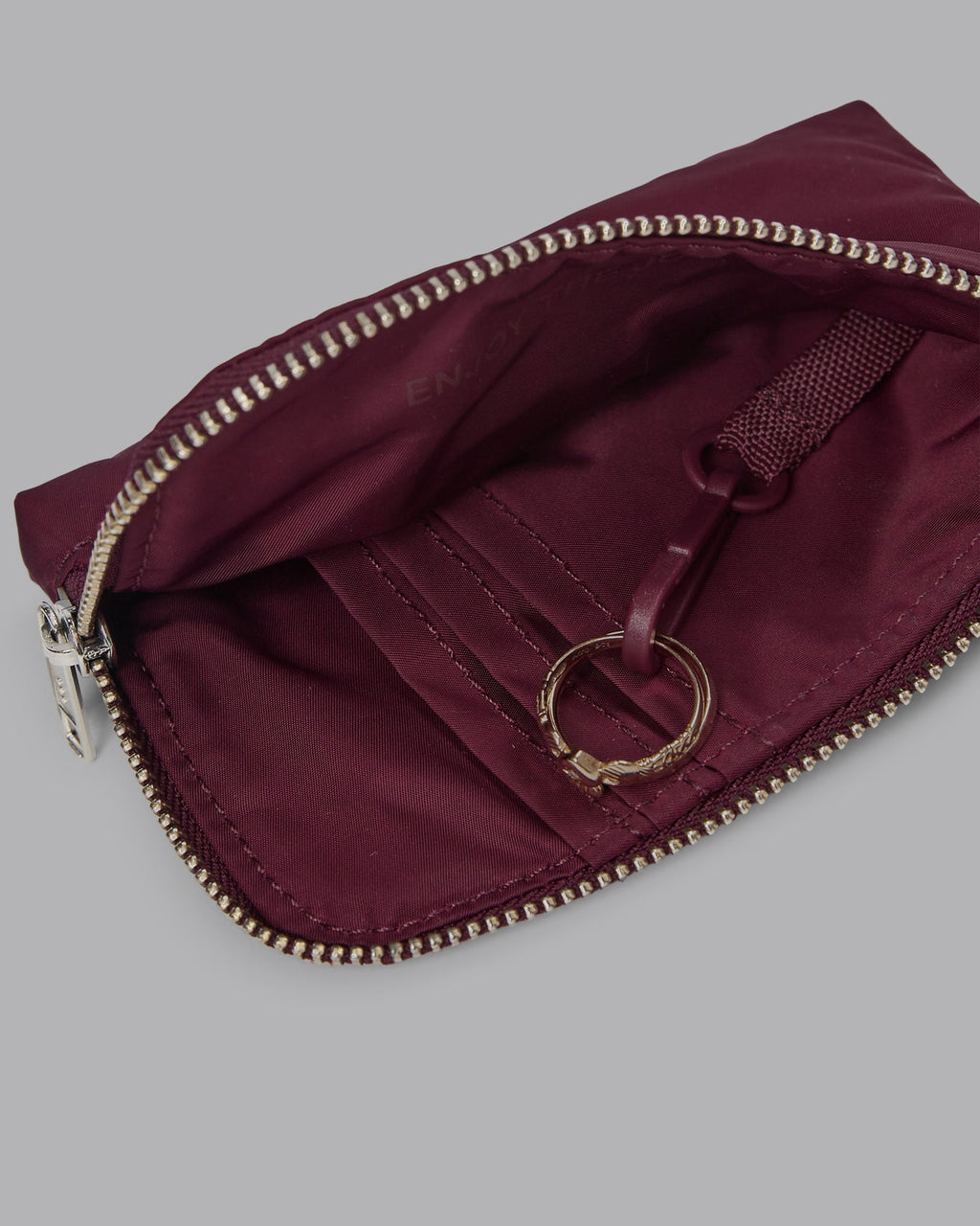 Go-To Wristlet Pouch - Dark Cherry