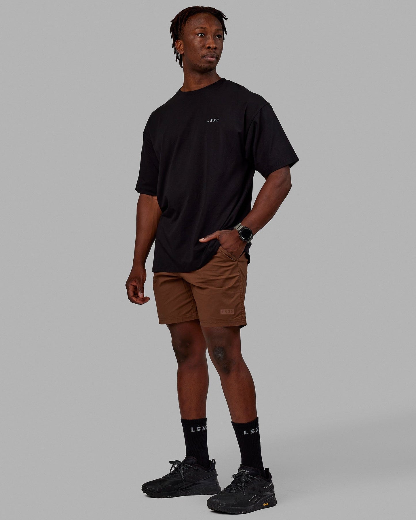 Man wearing Daily Shorts - Cappuccino