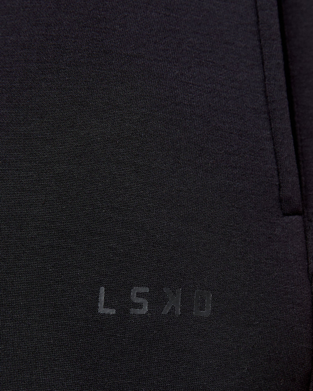 Woman wearing Elevate SoftTouch Wide Leg Pants - Black-Black