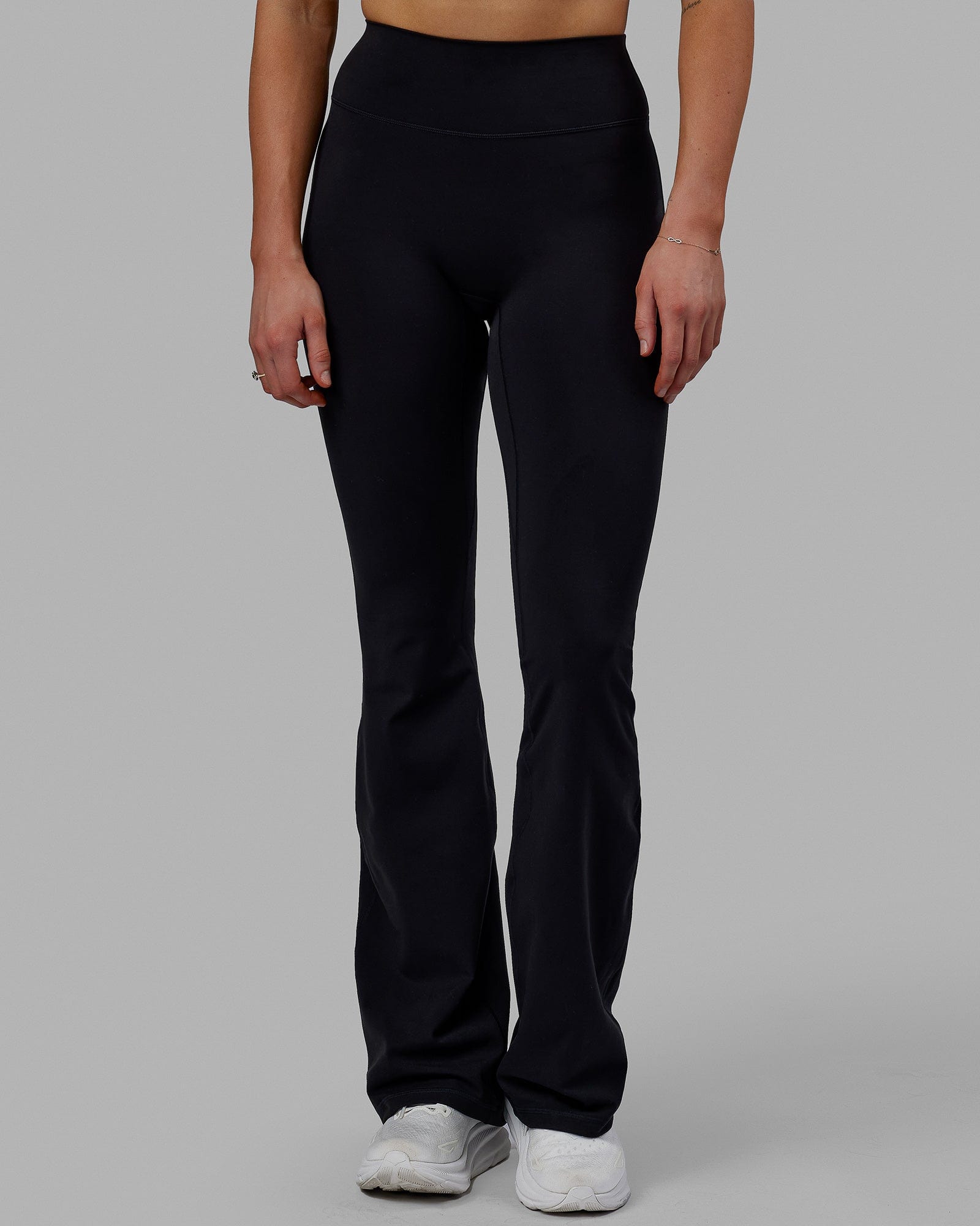 Woman wearing Everyday Flare X-Long Tight - Black