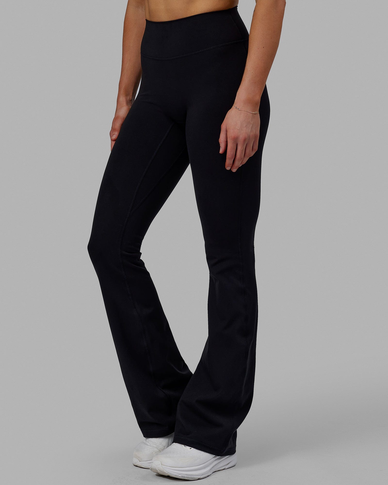Woman wearing Everyday Flare X-Long Tight - Black