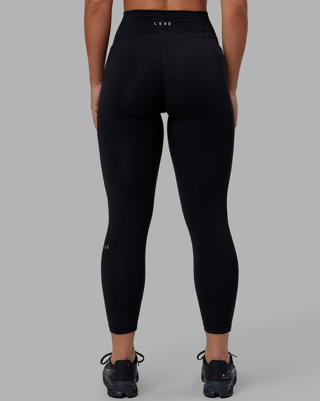Fusion 7/8 Length Tight With Pockets - Black