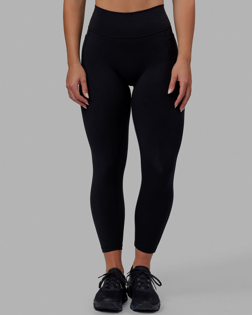 Fusion 7/8 Length Tight With Pockets - Black