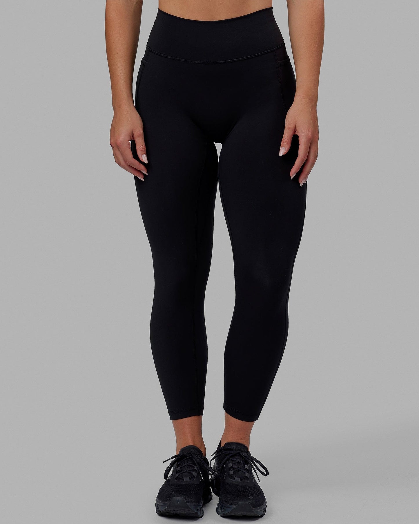 Fusion 7/8 Length Tight With Pockets - Black