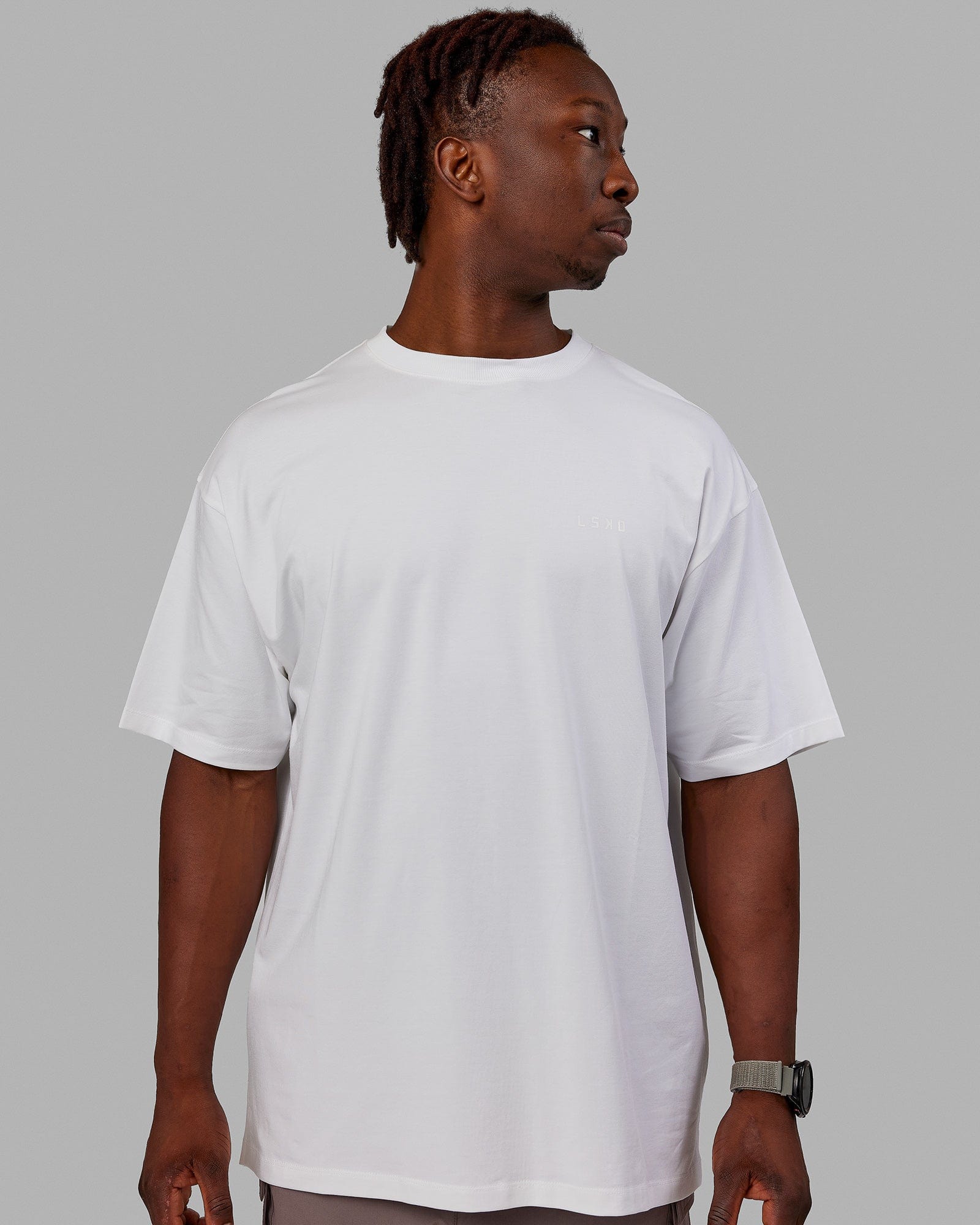Unisex PimaFLX Tee Oversize - White