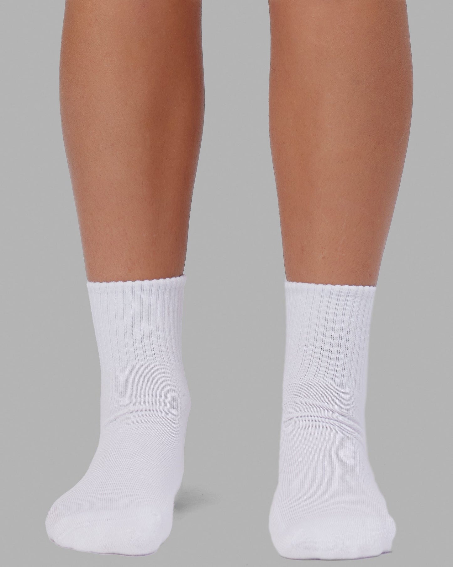 Signal Quarter Socks 3 Pack - White-Black