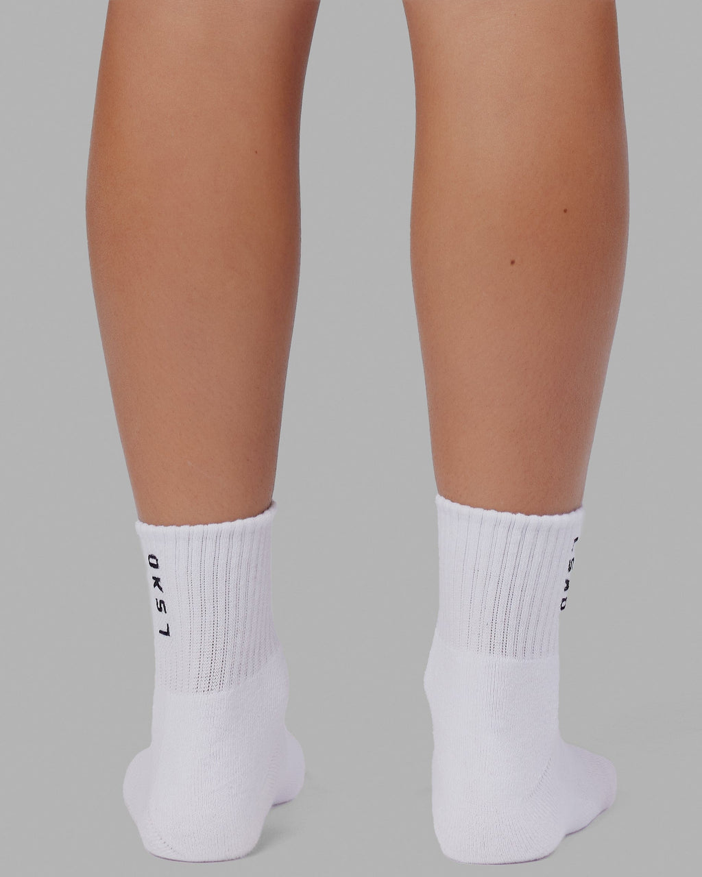 Signal Quarter Socks 3 Pack - White-Black