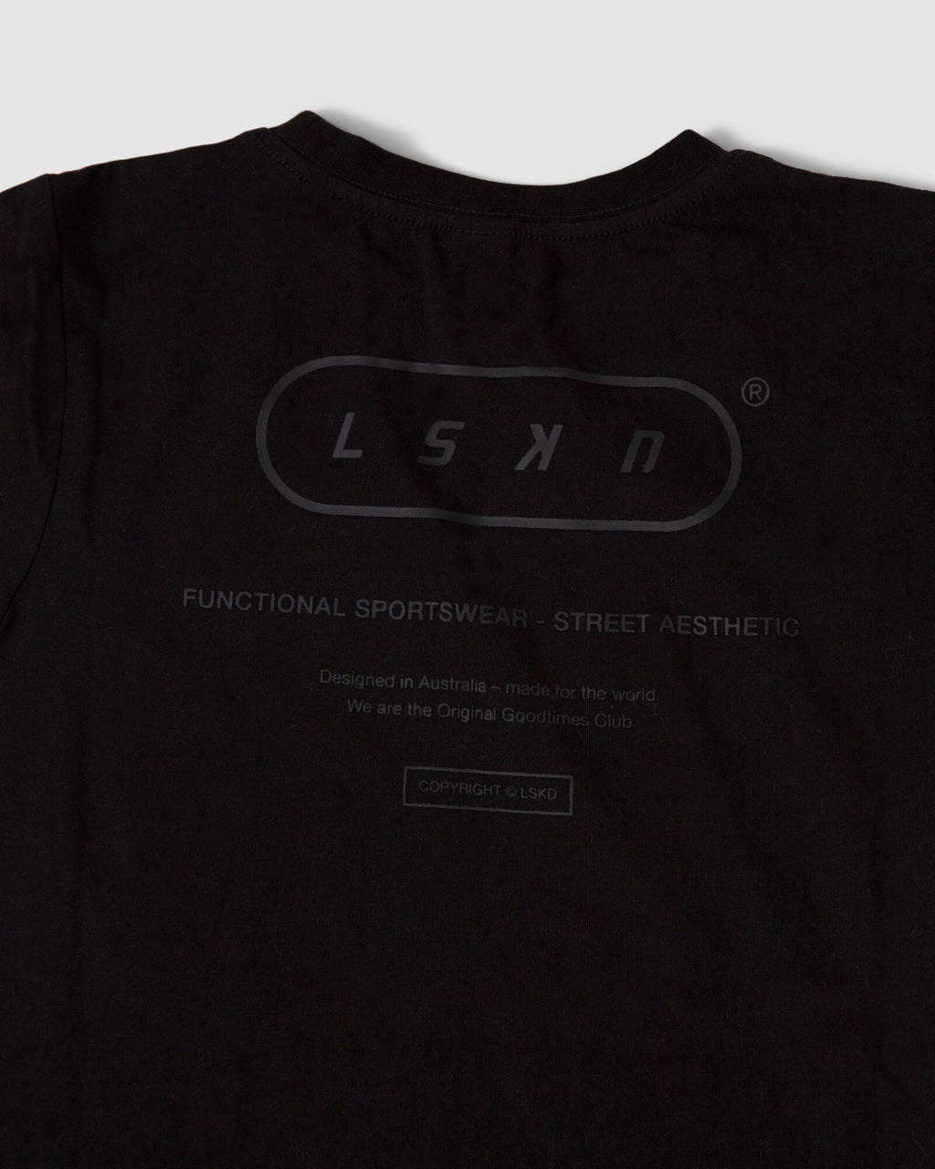 Model wearing CTA Tee (00-8) - Black