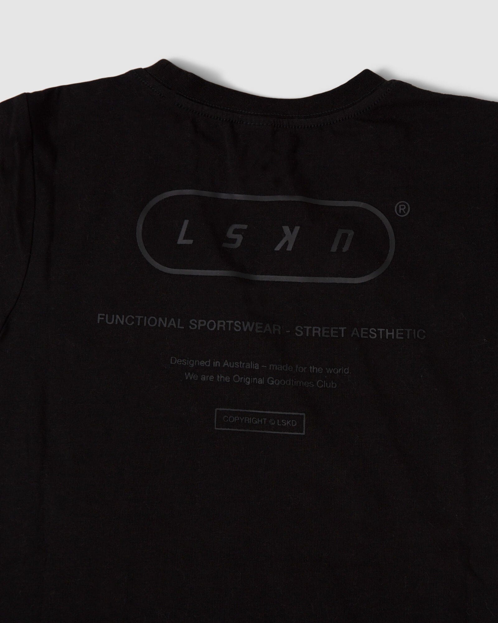 Model wearing CTA Tee (00-8) - Black