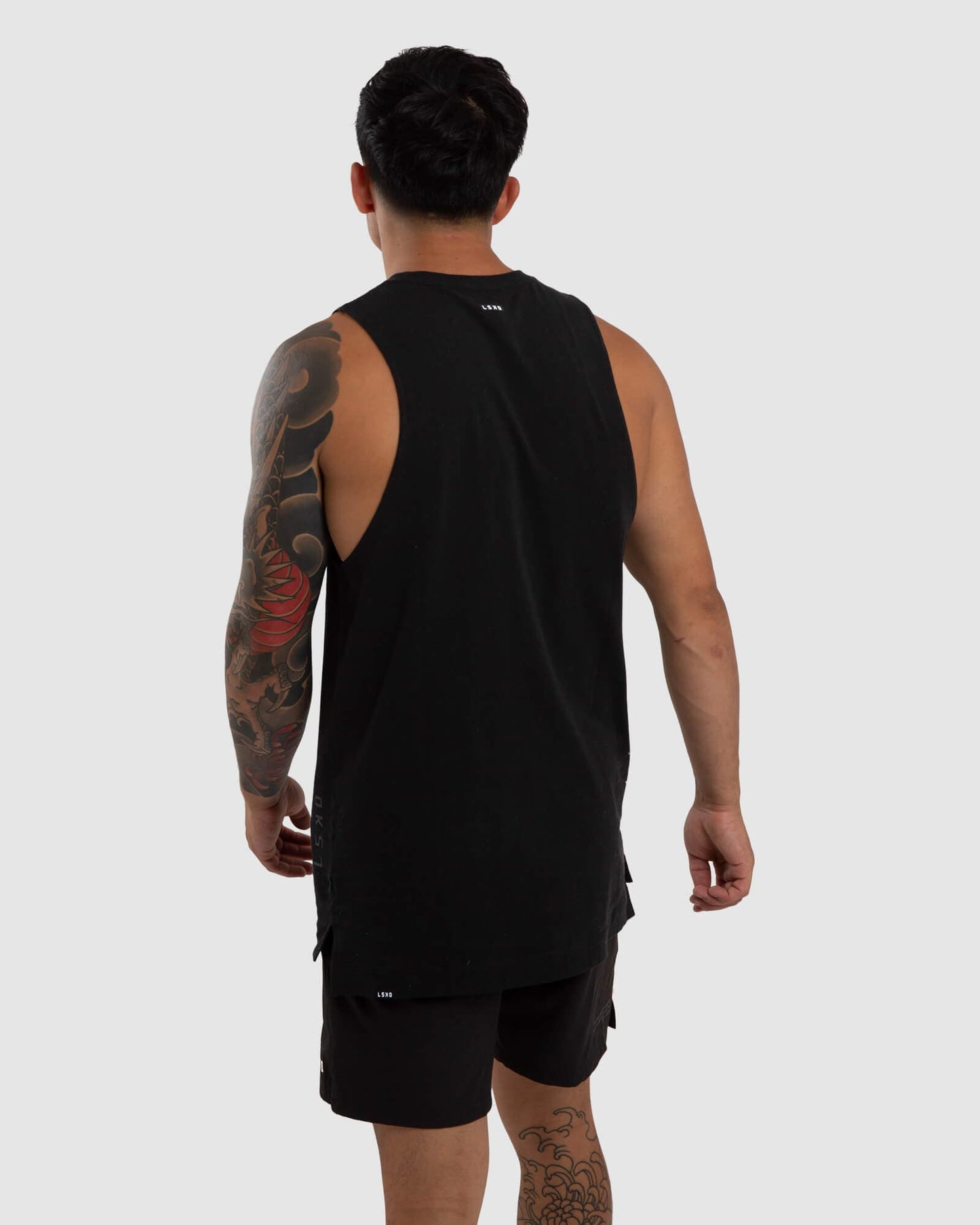 Model wearing Vitality Tank - Black