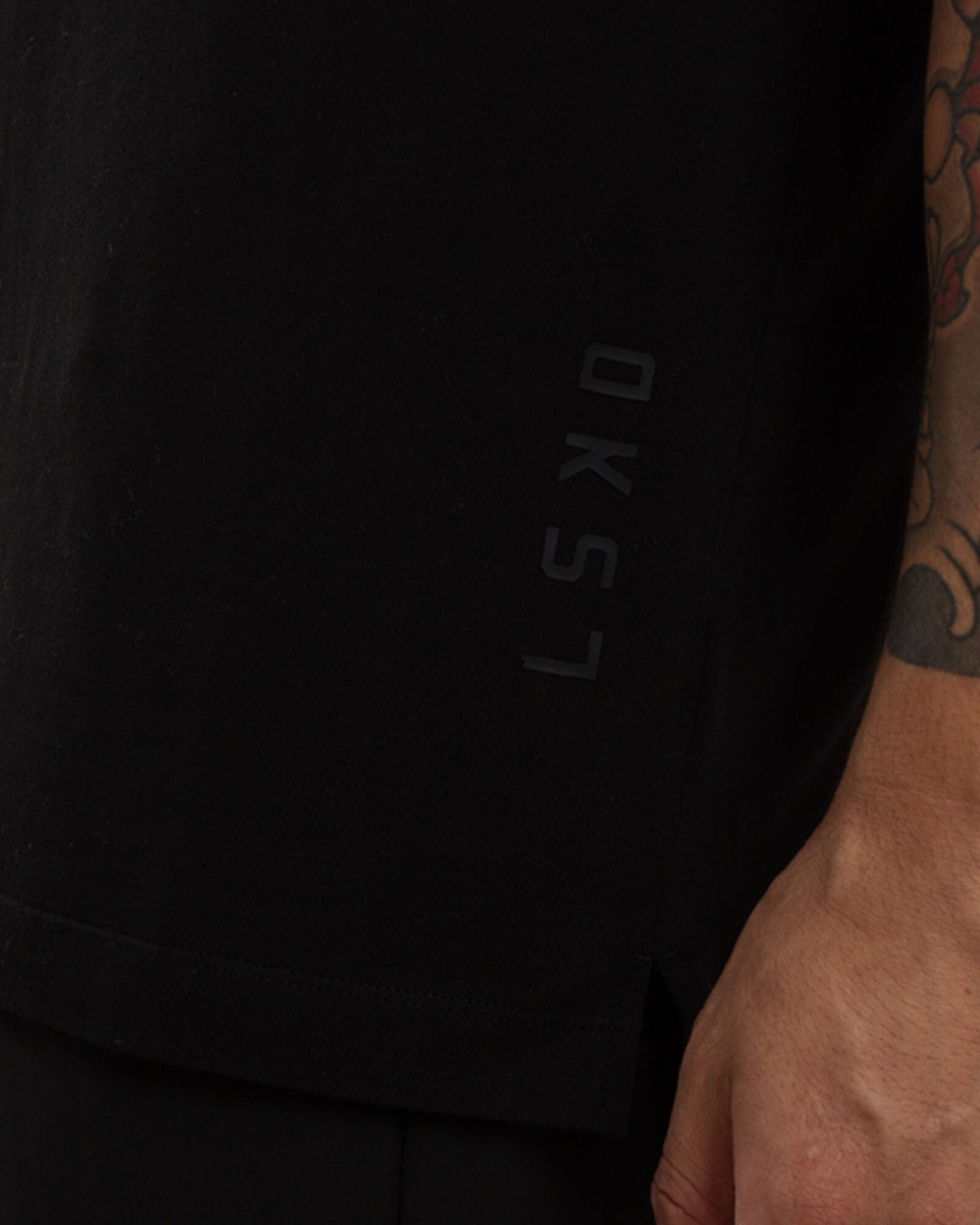 Model wearing Vitality Tee - Black