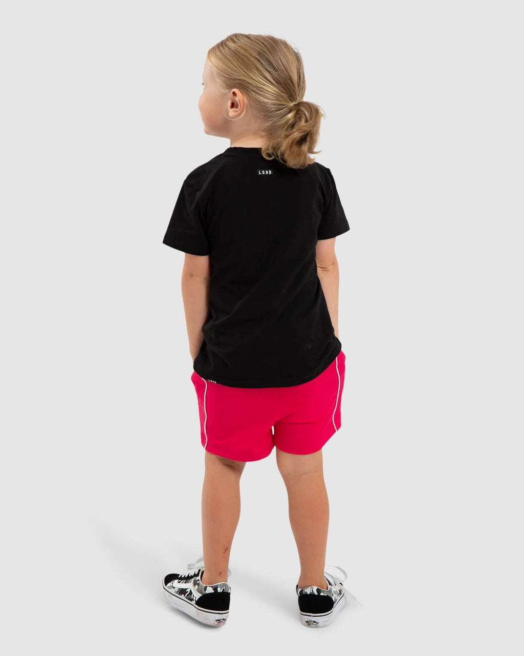 Model wearing Authentic Tee (00-8) - Black