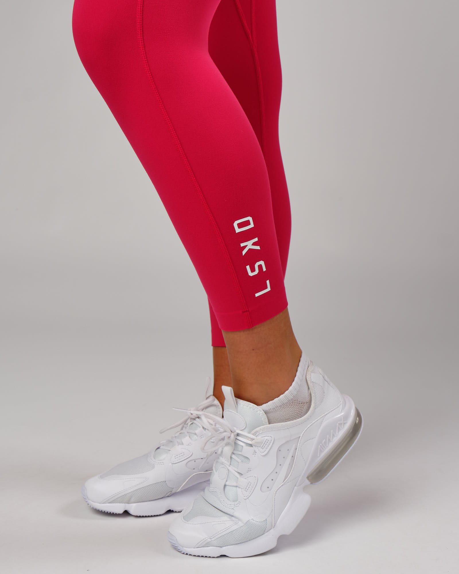 Model wearing Elixir 7/8 Tight - Boysenberry