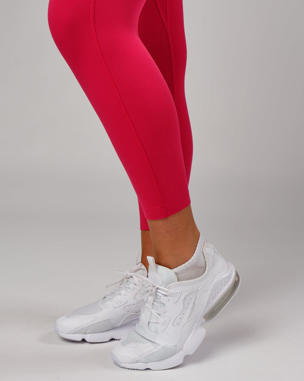 Model wearing Elixir 7/8 Length Tight - Boysenberry No Logo