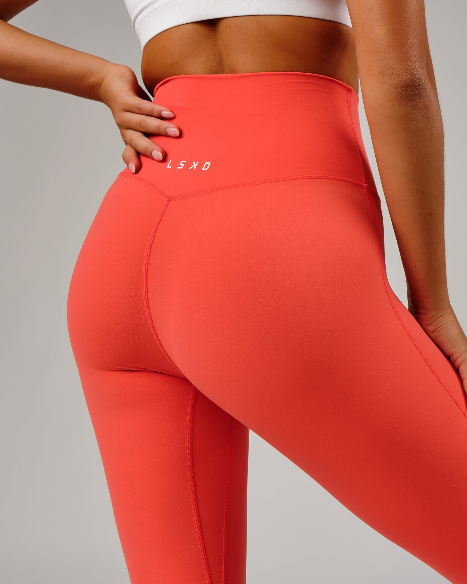 Model wearing Elixir Full Length Tight - Fruit Punch