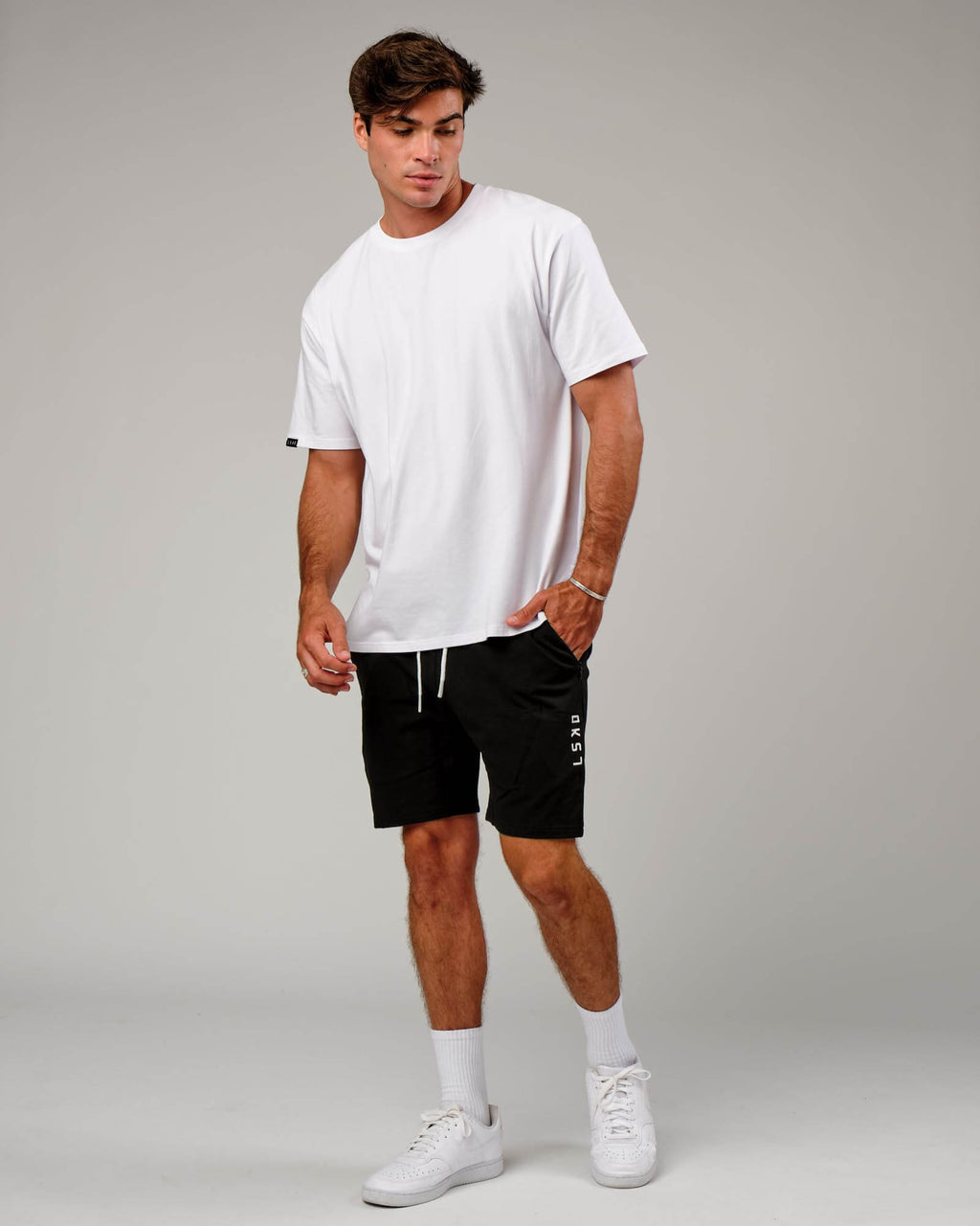 Model wearing Vitality Short - Black