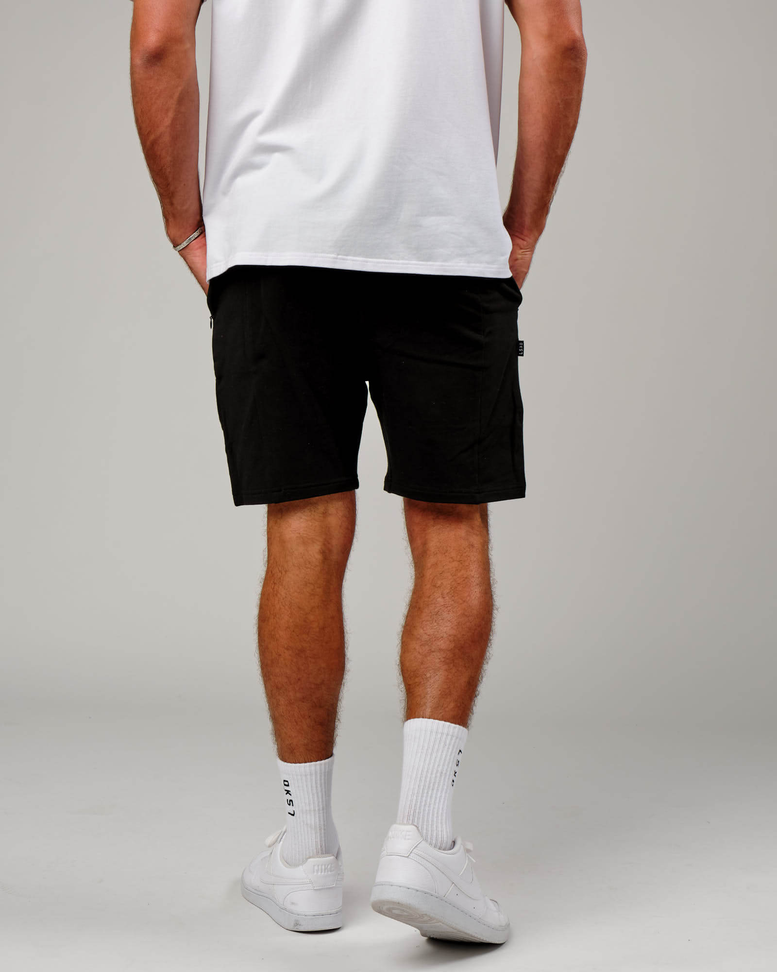 Model wearing Vitality Short - Black