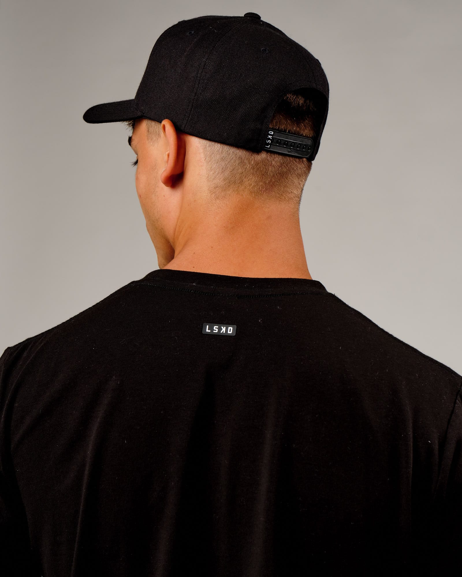 Model wearing Cornerstone Cap - Black