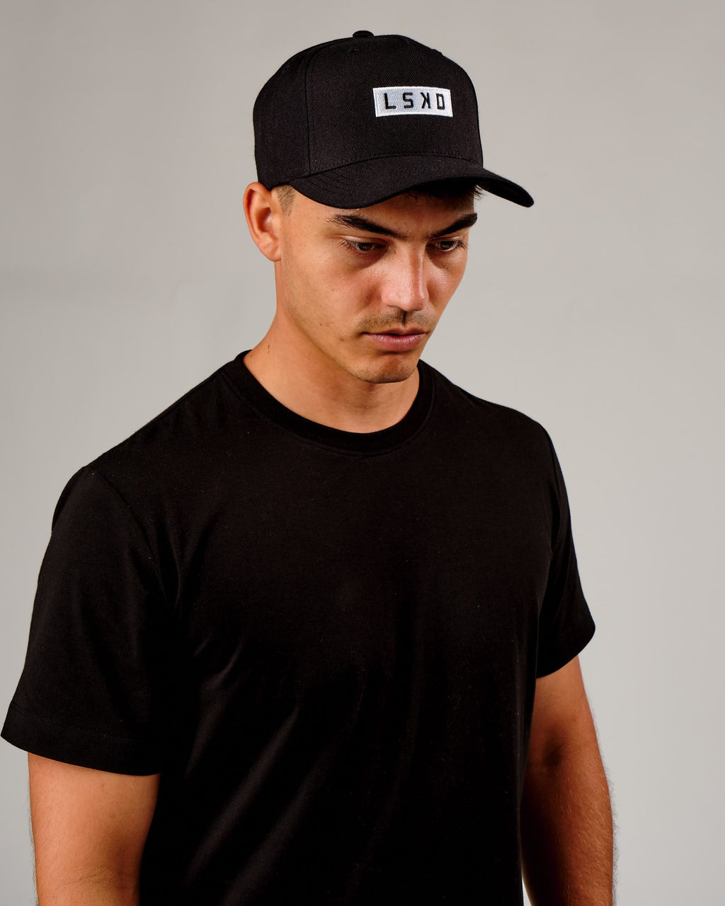 Model wearing Cornerstone Cap - Black