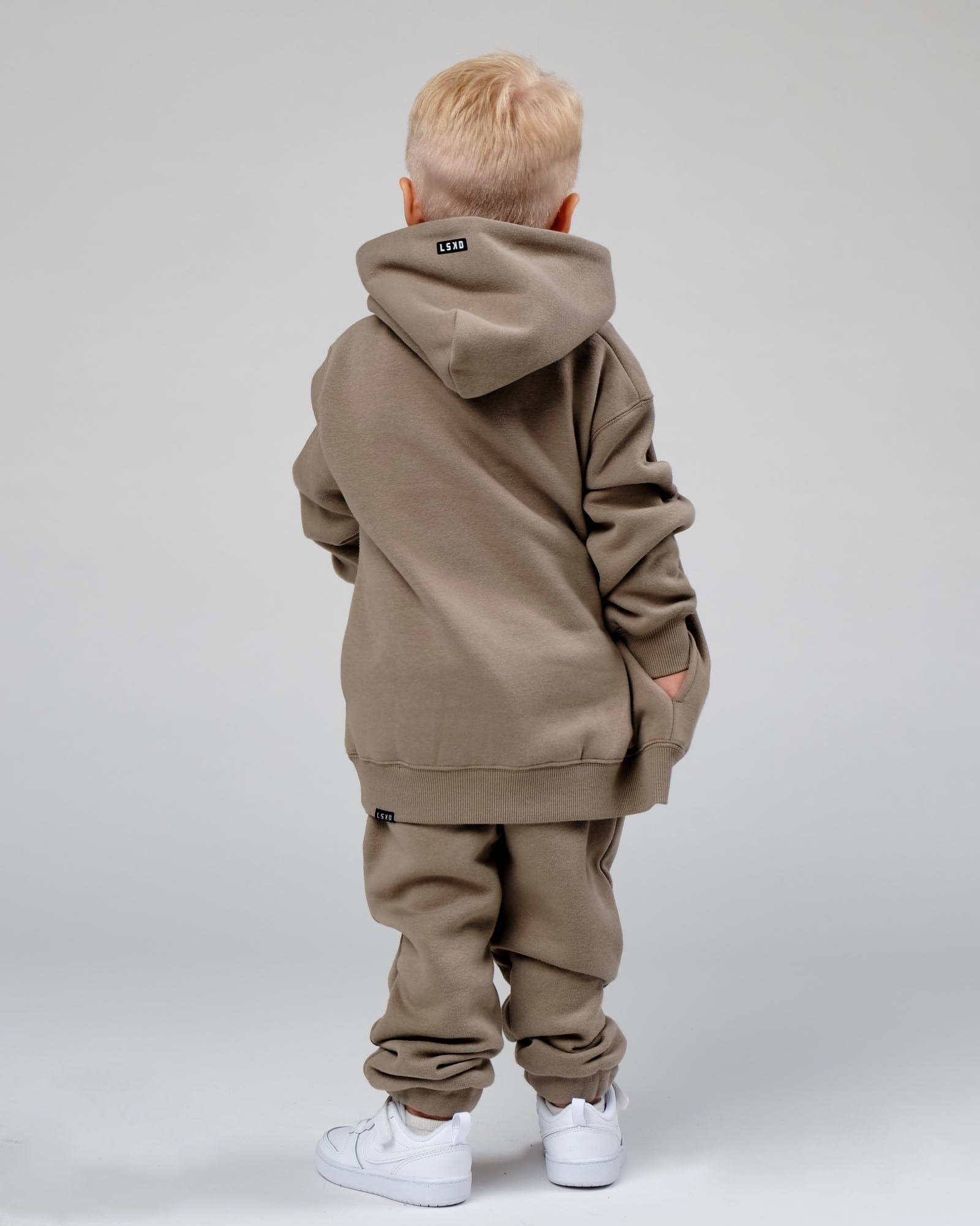 Model wearing Capsule Hoodie (00-8) - Laurel Oak