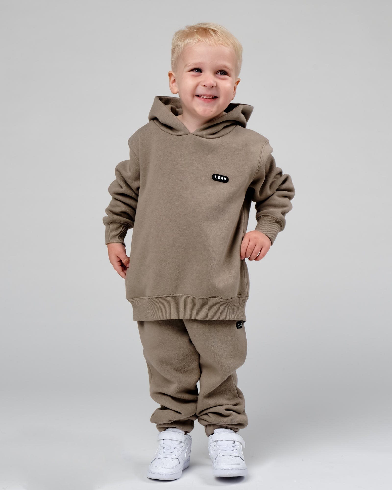 Model wearing Capsule Hoodie (00-8) - Laurel Oak