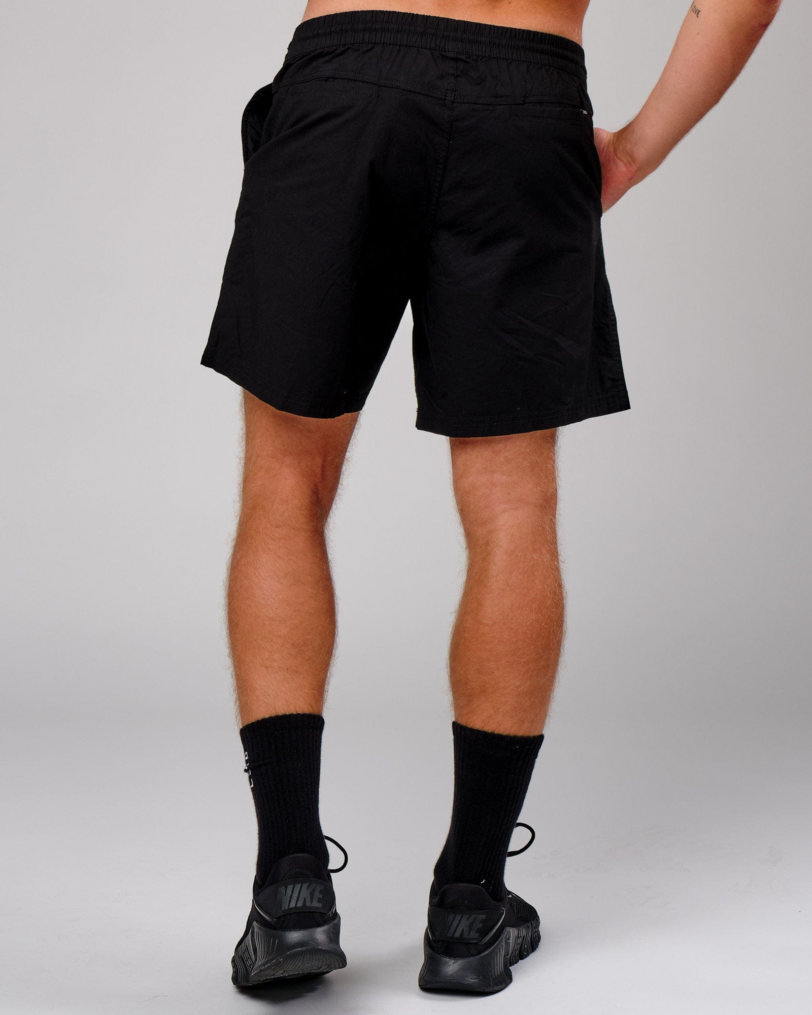 Model wearing Daily Short - Black