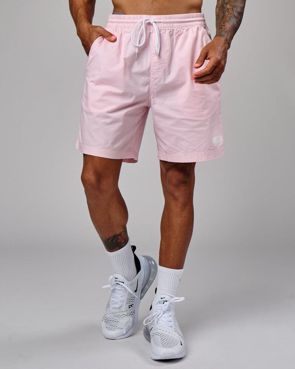 Model wearing Daily Short - Orchid Ice