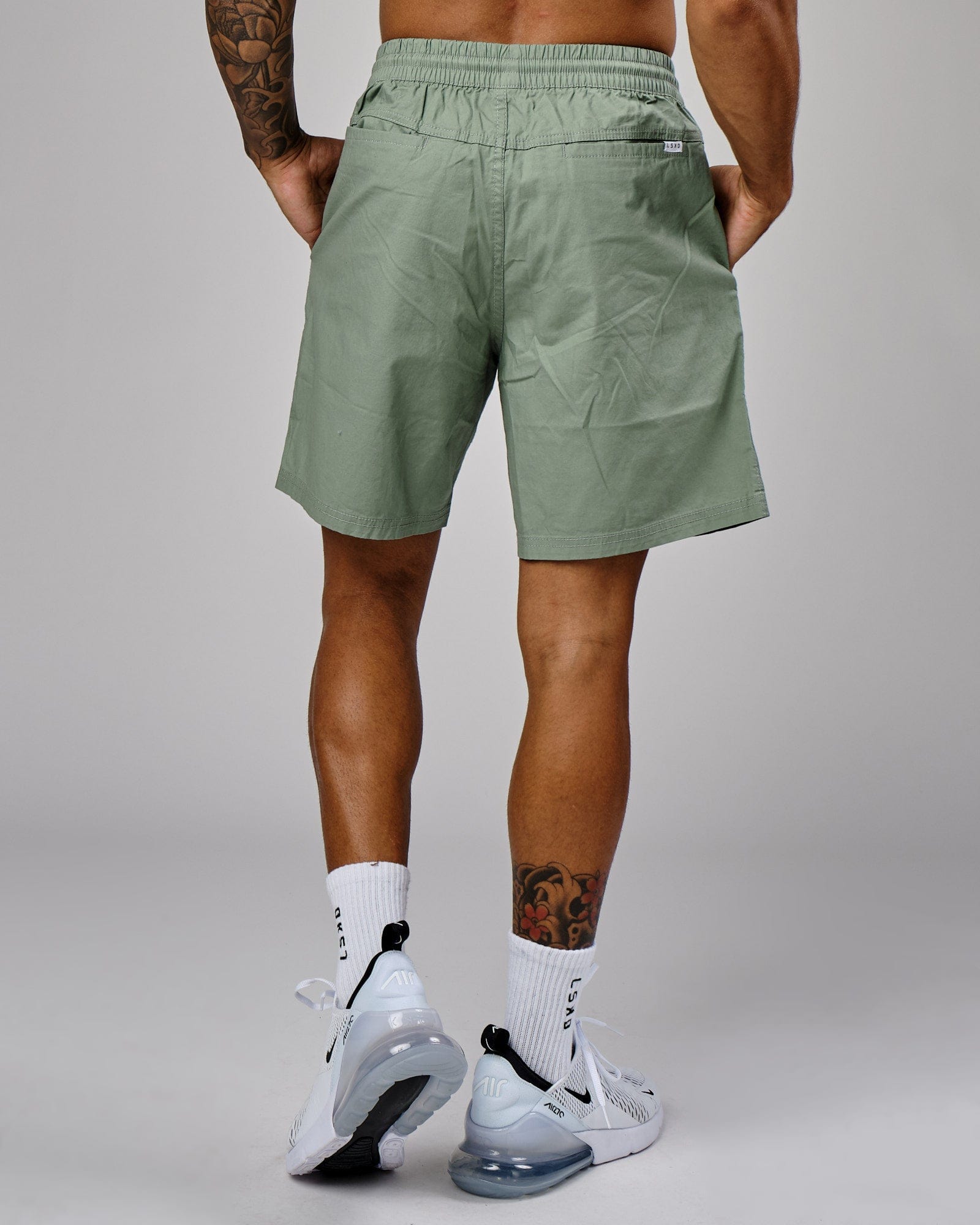 Model wearing Daily Short - Sea Spray