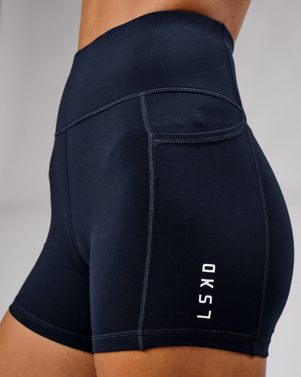 Model wearing Rep X-Short Tight - Navy
