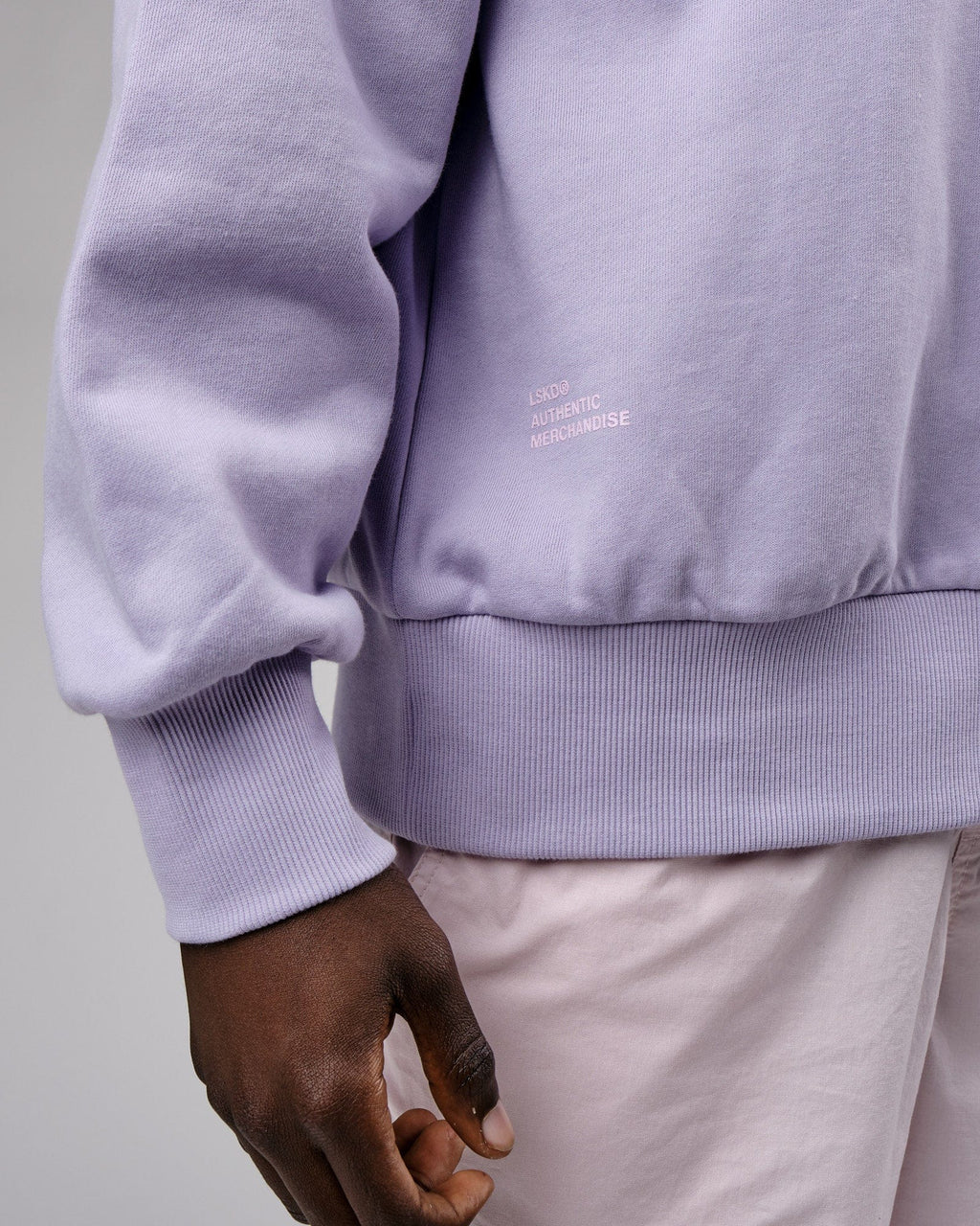 Model wearing OGTC Sweater Oversize - Cosmic Sky