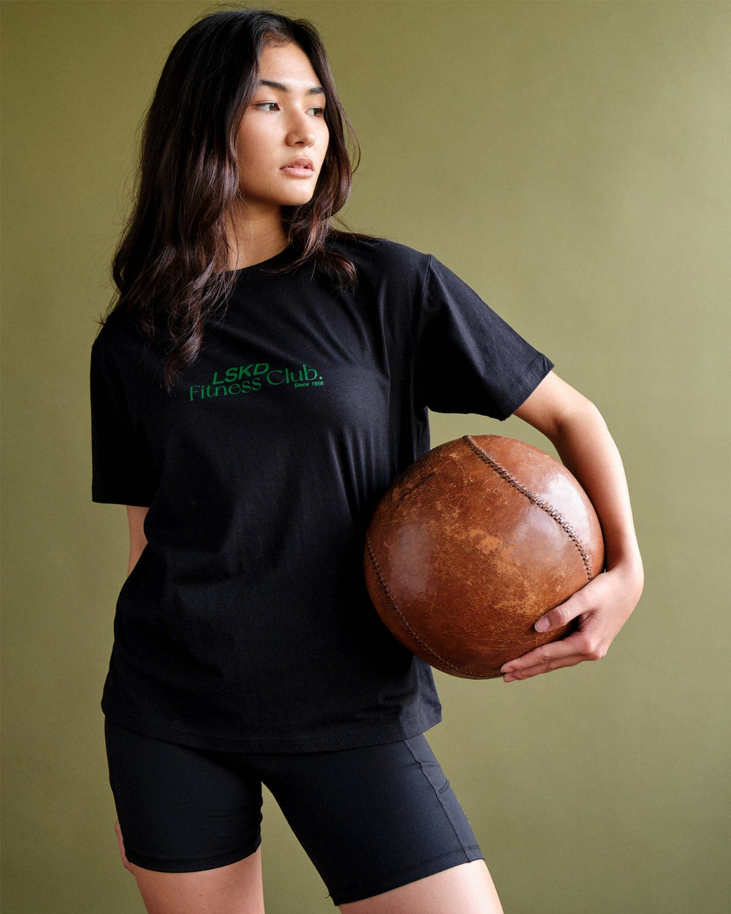Model wearing Clubhouse Tee - Black