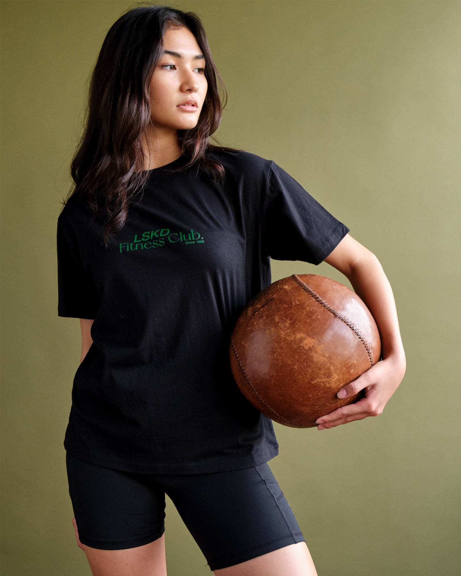 Model wearing Clubhouse Tee - Black
