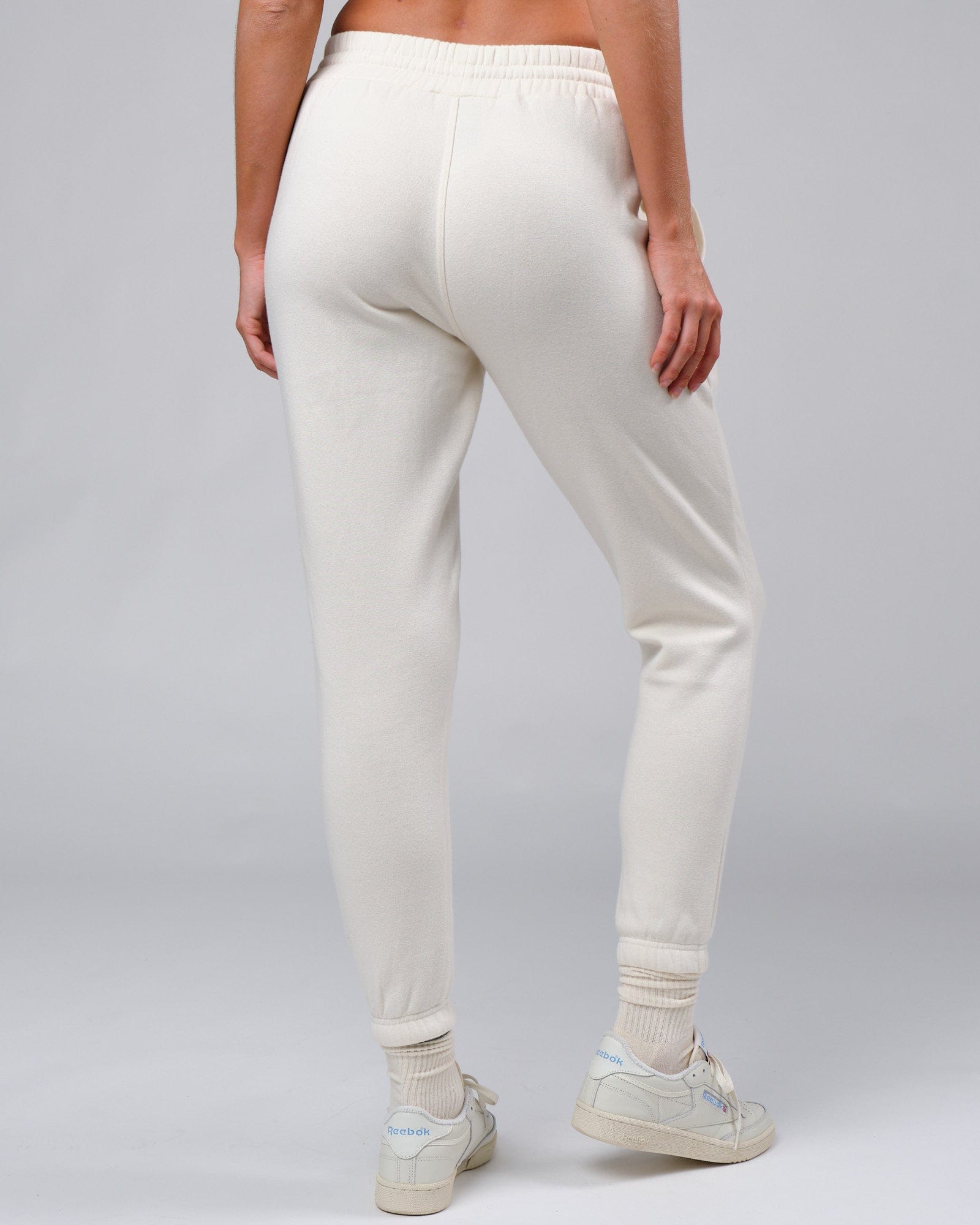 Model wearing Unisex Clubhouse Track Pant - Cream