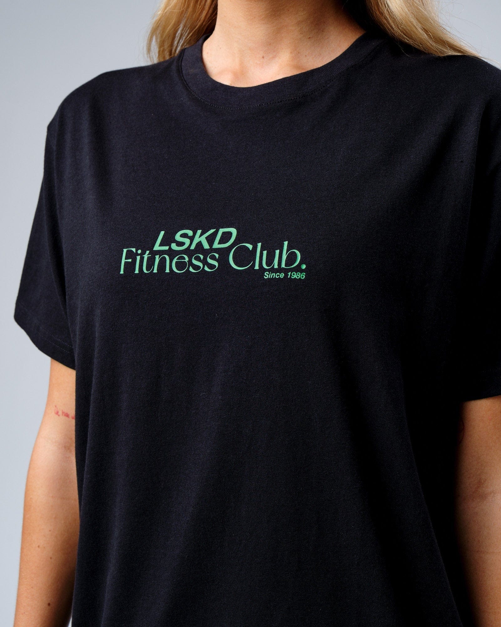 Model wearing Clubhouse Tee - Black