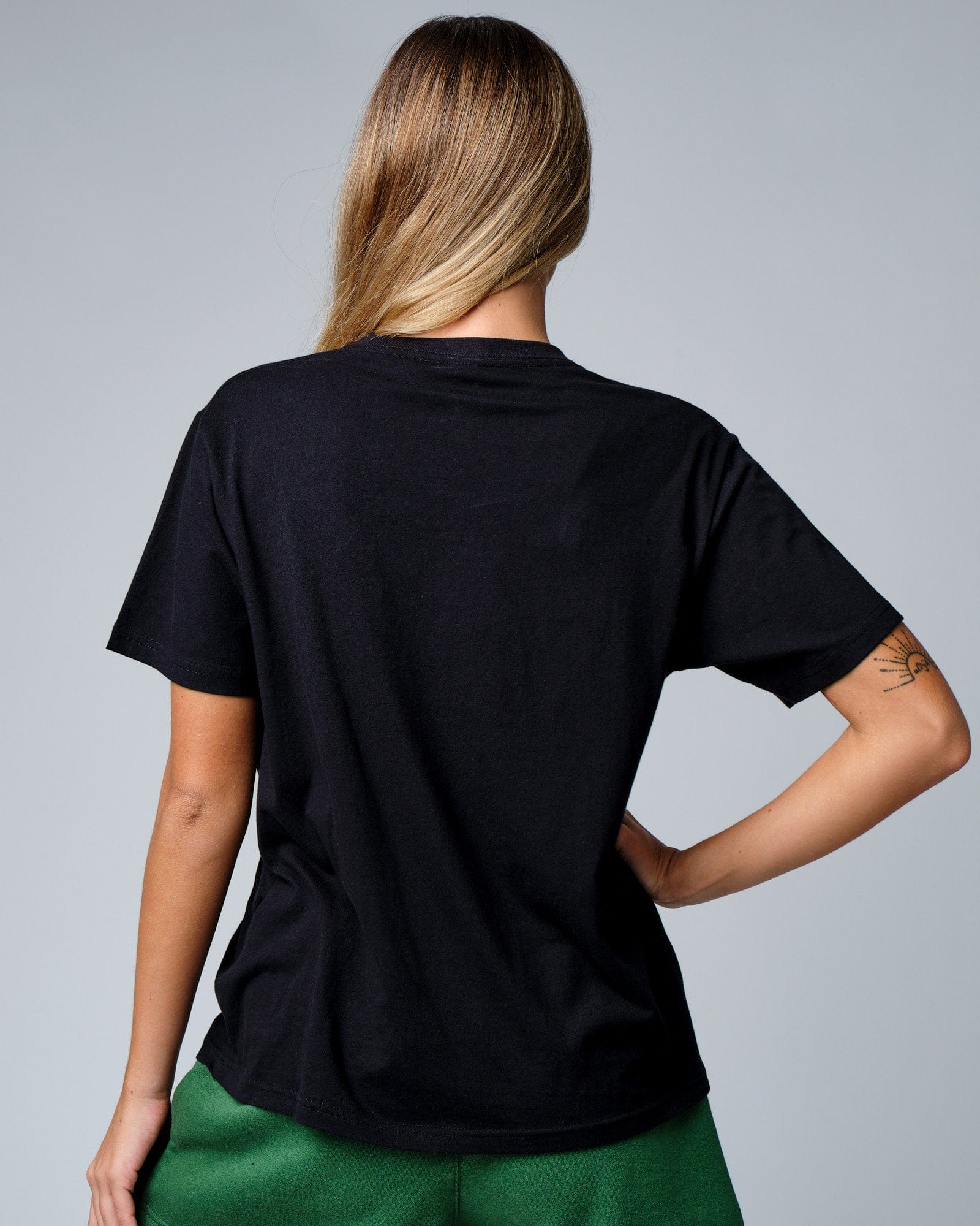 Model wearing Clubhouse Tee - Black