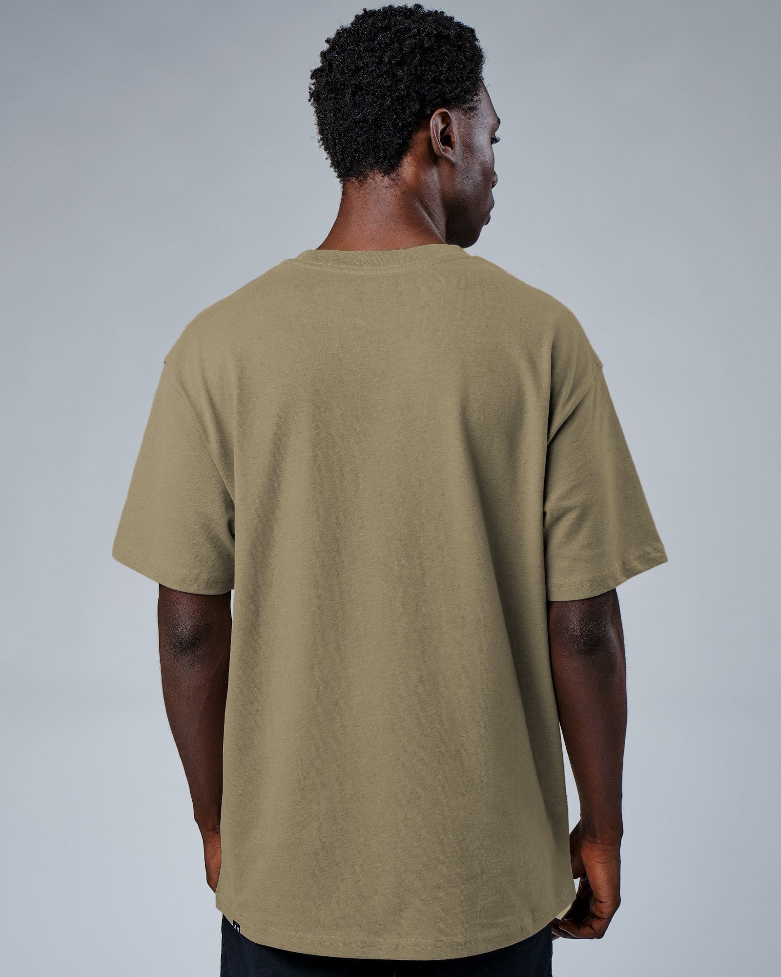 Model wearing Circa 2003 Heavyweight Vintage Fit Tee - Laurel Oak