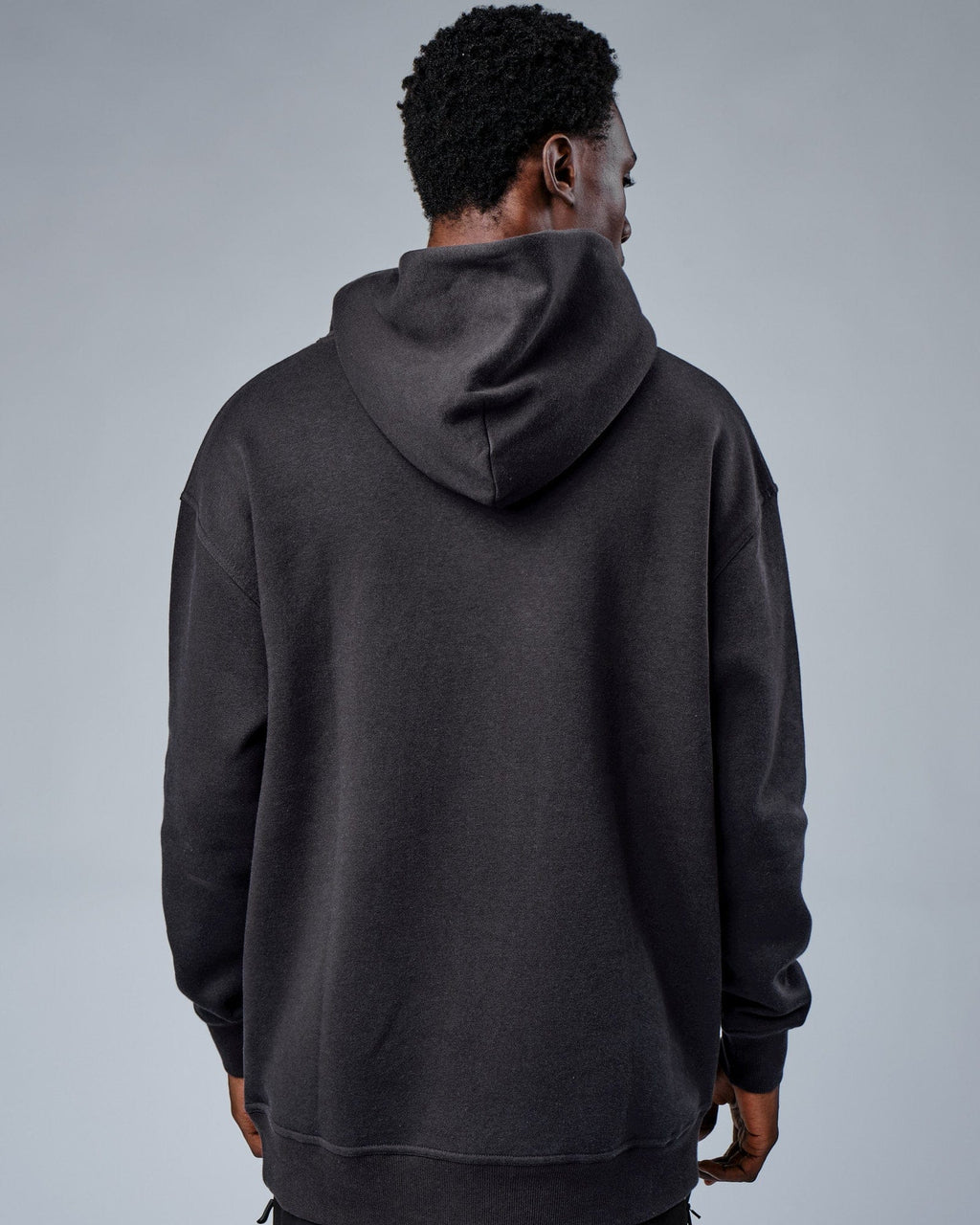 Model wearing Circa 2003 Oversize Hoodie - Phantom