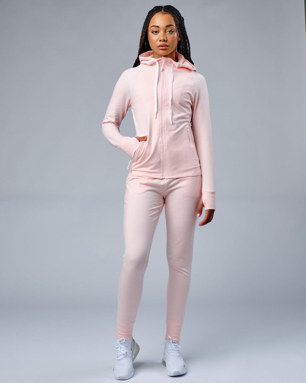 Model wearing PB Jogger - Pink
