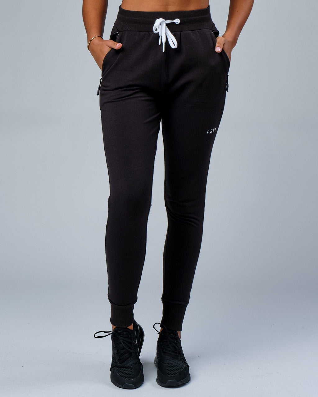 Model wearing PB Jogger - Black