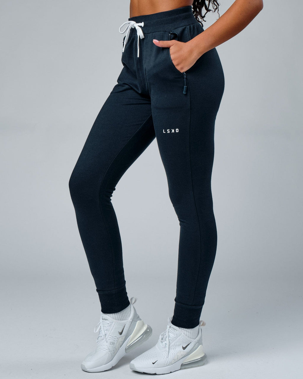 Model wearing PB Jogger - Carbon